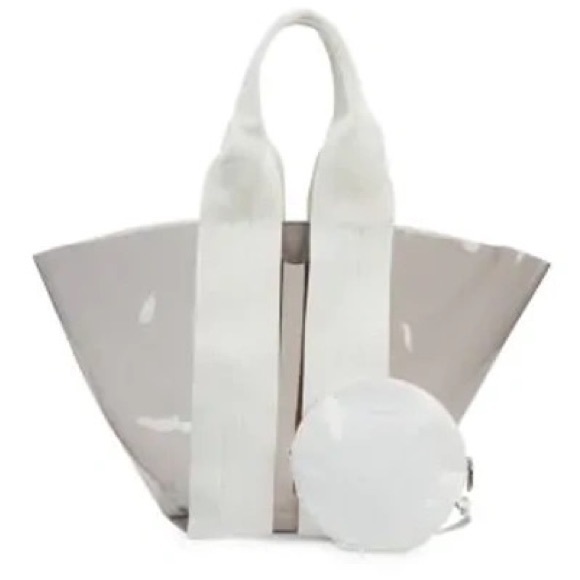 Rebecca Minkoff Handbags - NWT Rebecca minkoff pvc smoke tote seen in 17 magazine top influencer bags